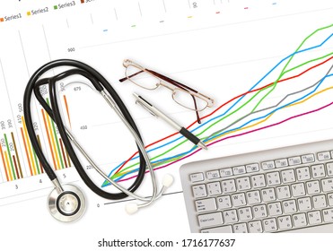 Image Of Epidemiological Data Report And Analyzing About Disease Spread