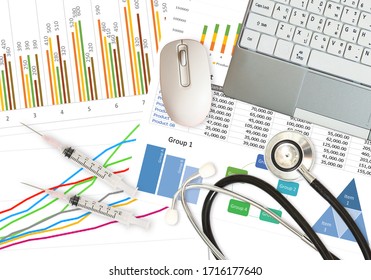 Image Of Epidemiological Data Report And Analyzing About Disease Spread