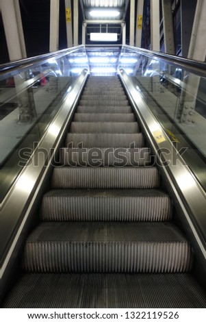 Similar – Turnpike Lane Escalator