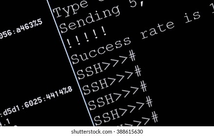 Image Of Established Ssh Connection - Secure Shell With Successful Pings Output