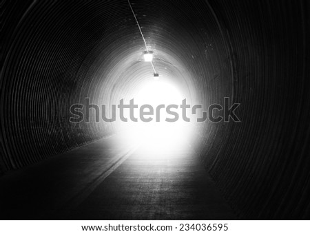 image from exterior background series (dark tunnel) 