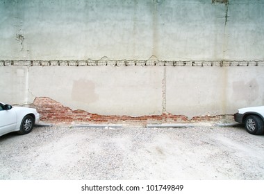 Image From Exteriors Background Texture Series (alleyway Building And Walls)