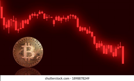 1,447 Bitcoin down red Stock Photos, Images & Photography | Shutterstock