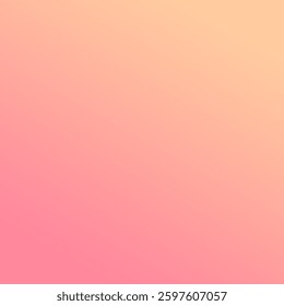The image features a smooth gradient transitioning from warm peach or light orange at the top to soft pink at the bottom.