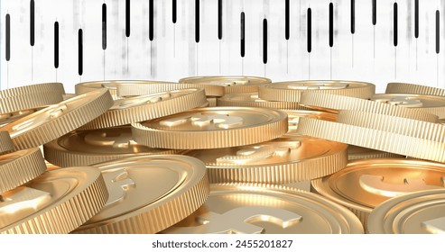 Image of financial data processing over euro coins on white background. global finance, business and digital interface concept digitally generated image. - Powered by Shutterstock - Get 15% off with code: PIKWIZARD15