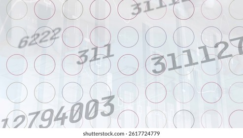 Image of financial data processing over shapes on white background. global finances, computing and digital interface concept digitally generated image. - Powered by Shutterstock - Get 15% off with code: PIKWIZARD15