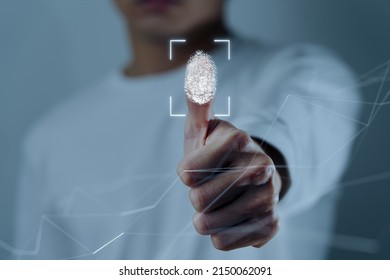 Image of fingerprint sensor technology