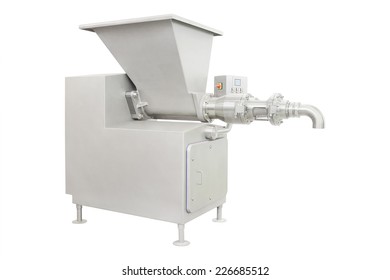 Image Of A Food Industry Equipment Under The White Background