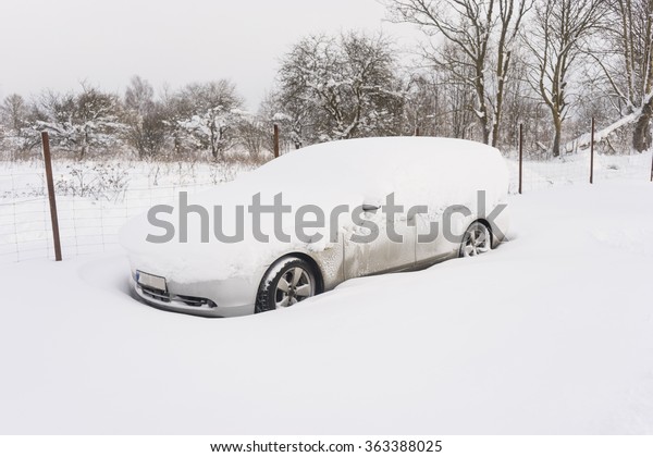 Image of Force of
nature, car under snow
