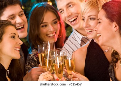 Image of friends having  fun together at a party - Powered by Shutterstock