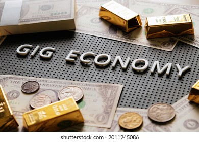 Image Of Gig Economy Concept 