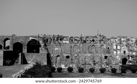 The Image is of Golconda Fort located in Hyderabad, India. One of the oldest fort and good historical place.