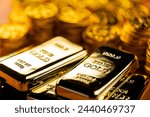 Image of Gold Bullion and Gold Coins