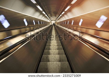 A image of Grey Escalators