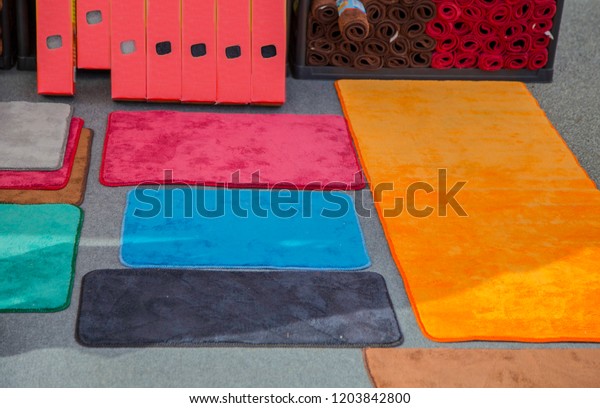 Image Group Colored Floor Mats Fair Stock Photo Edit Now 1203842800