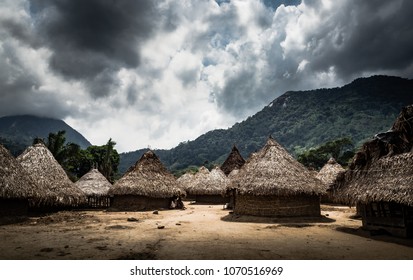 Image From An Indigenous Village In Guajira, Colombia