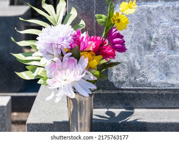 Image of Japanese graves and graveyards. - Shutterstock ID 2175763177