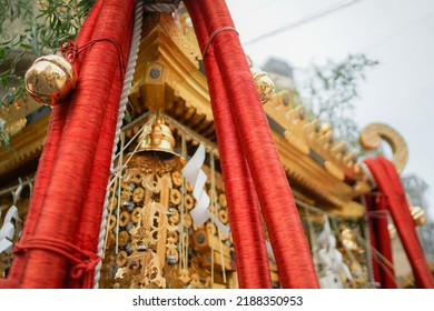 Image Of Japanese Mikoshi In Kanagawa -ku, Yokohama