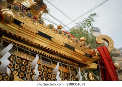 Image Of Japanese Mikoshi In Kanagawa -ku, Yokohama