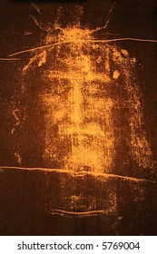 Image Of Jesus From The Shroud Of Turin.