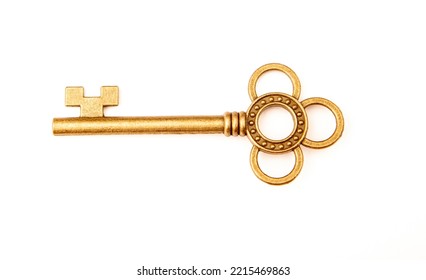 image of key white background 