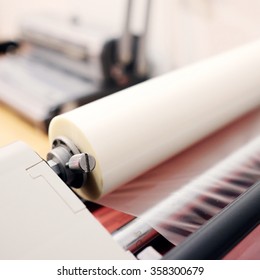 The Image Of A Laminating Machine