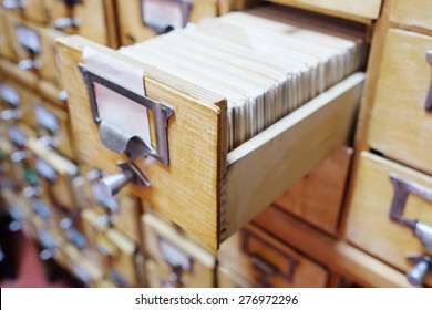 The Image Of A Library Catalog