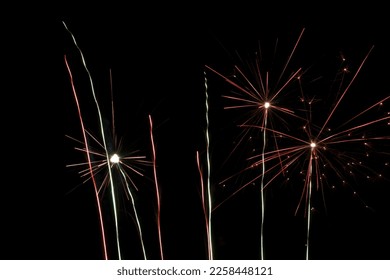 A image of lined up fireworks - Shutterstock ID 2258448121