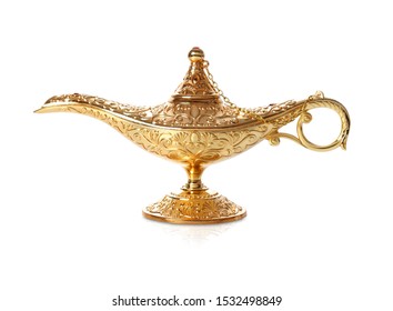 Image of magical mysterious aladdin lamp with  smoke - Shutterstock ID 1532498849