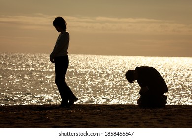 Image Of A Man With A Broken Heart