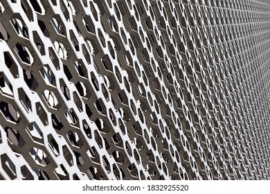  image of metal structures close-up