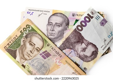 Image Of Money. Banknotes Of Ukraine