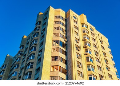 The image of a multistorey house in Moscow - Shutterstock ID 2123994692
