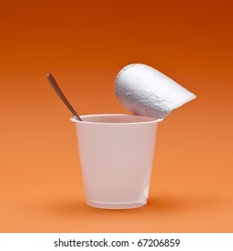 An Image Of A Nice Yogurt Cup