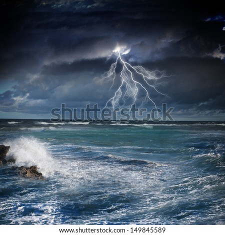 Similar – storm warning Colour photo