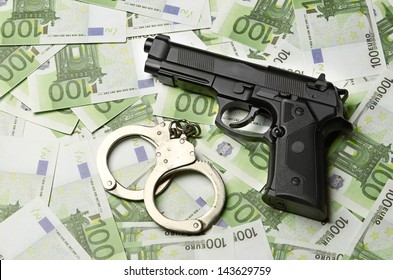 Money And Guns Images Stock Photos Vectors Shutterstock