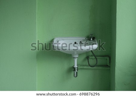 Similar – Image, Stock Photo washbasins Redecorate Room