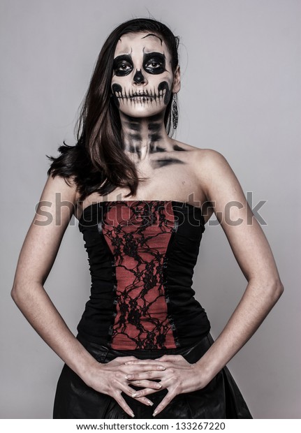 corset dress zombie