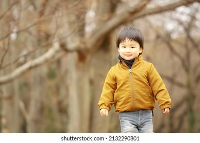 Image of a playing boy 
