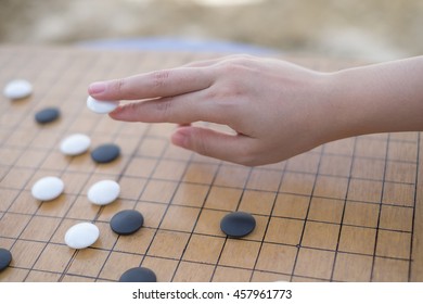  Image Of  Playing Wei Qi Game