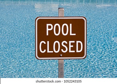 Image Of Pool Closed Sign