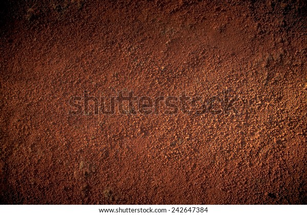 Image of red soil\
texture