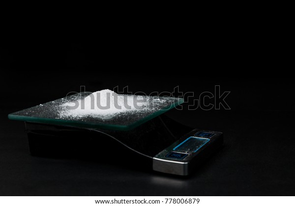 Image Representing Cocaine On Scale Sell Stock Photo (Edit Now) 778006879