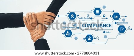 Image representing a handshake emphasizing partnership and trust in compliance and quality control, showcasing the importance of teamwork for business success and organizational growth. Amity