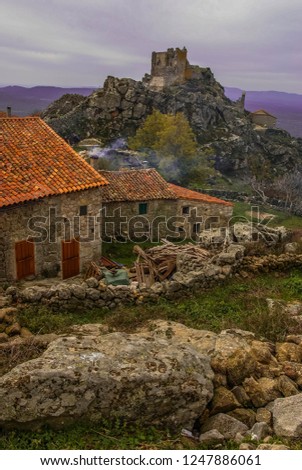 Similar – Sardinien, Bergdorf