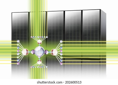 An Image of Server