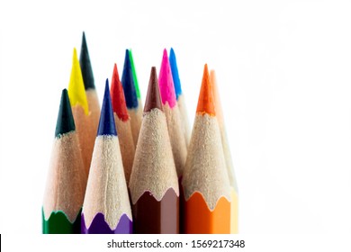 An image of set of color pencils. - Shutterstock ID 1569217348