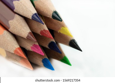 An image of set of color pencils. - Shutterstock ID 1569217354