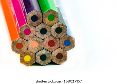An image of set of color pencils. - Shutterstock ID 1569217357