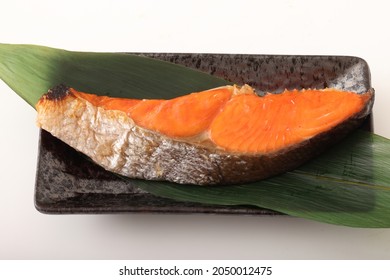 Image Shot Of Grilled Sockeye Salmon